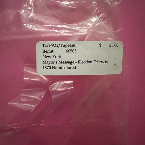 Vintage New York Pamphlet for Election Districts - Picture 3 of 3